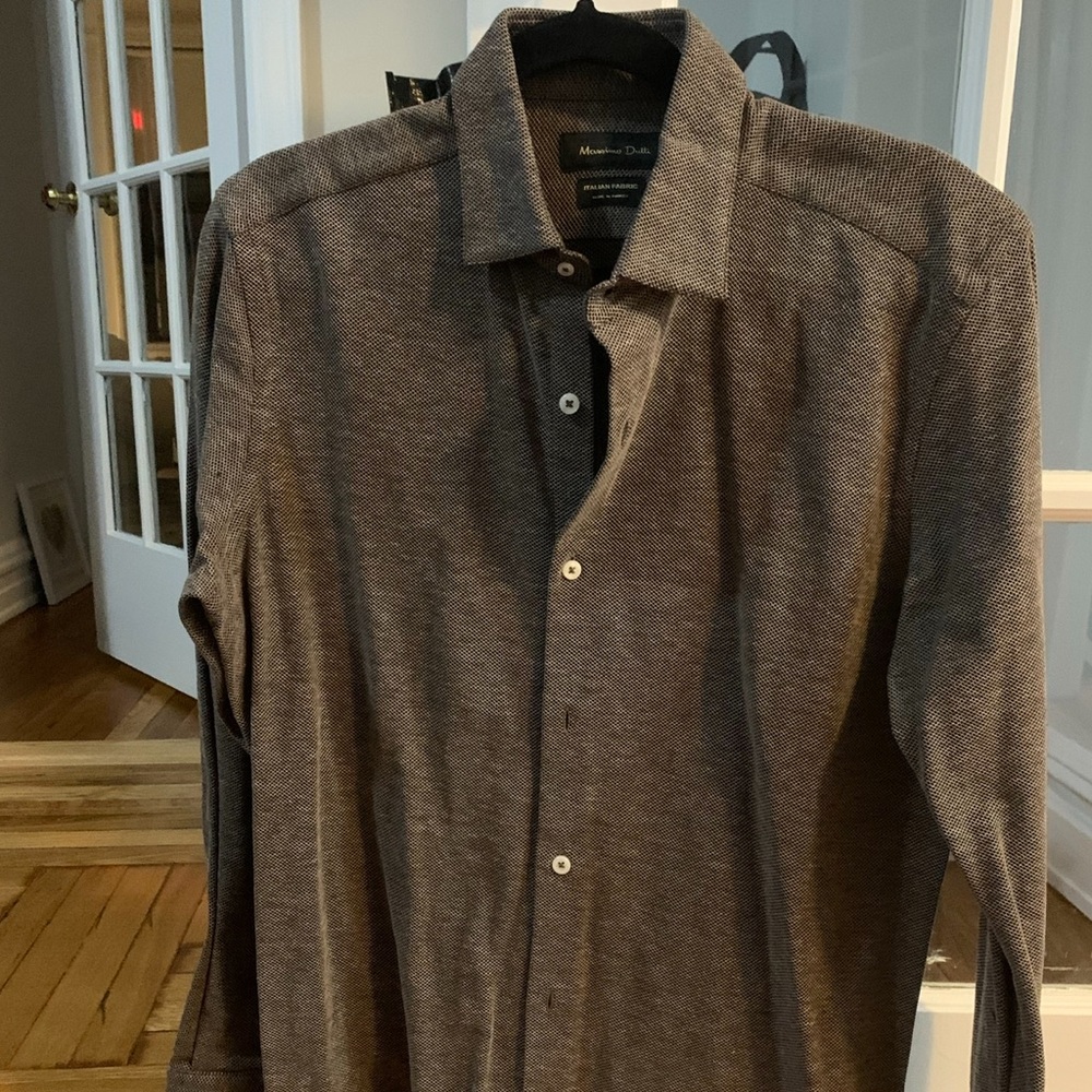 Mens Brown Shirt